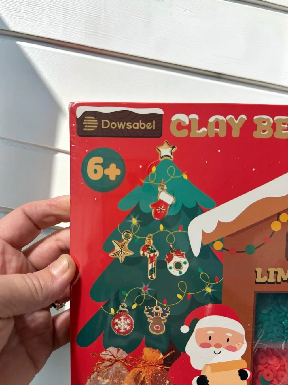 NWT Dowsabel Christmas Clay Beads Kit Limited Edition 6+